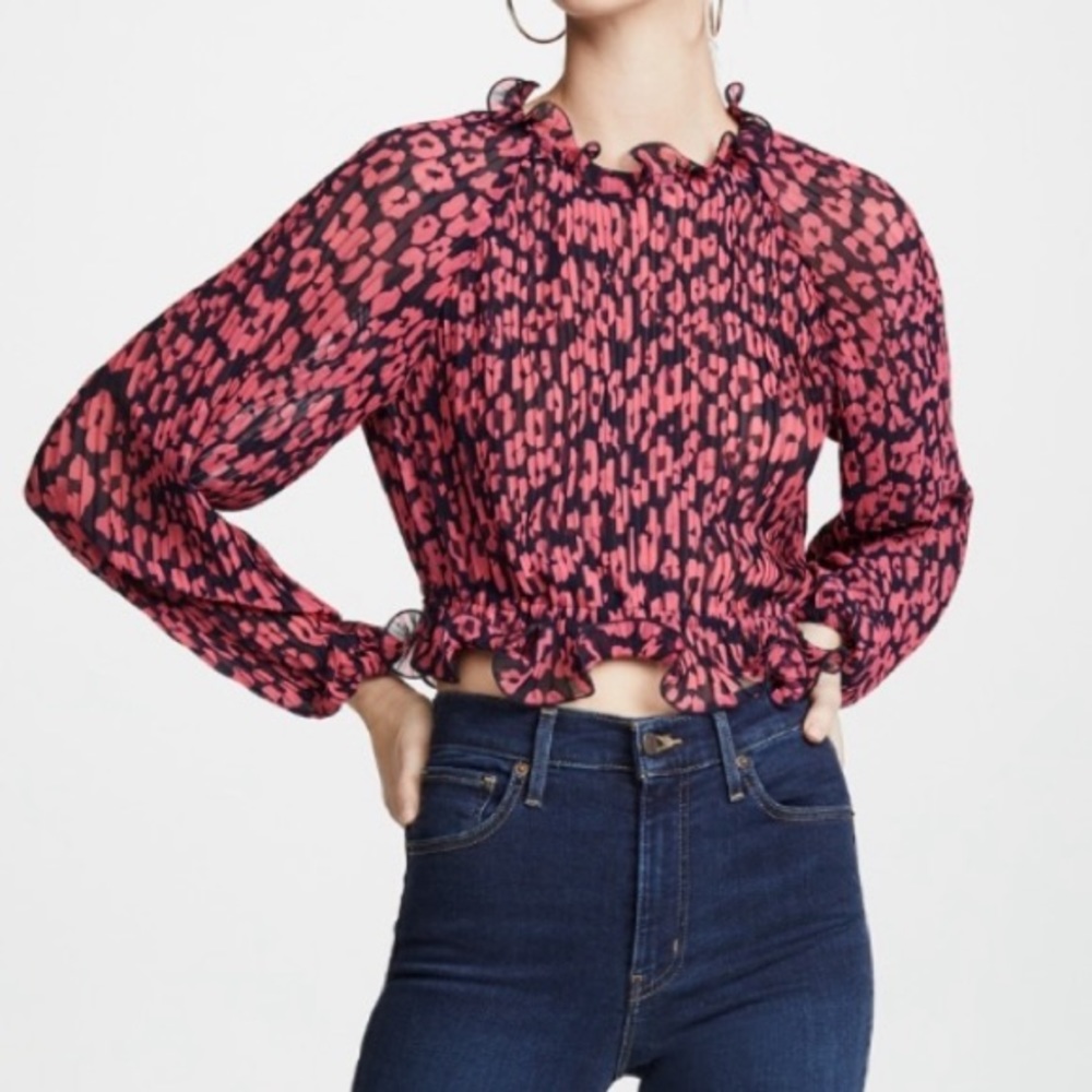 C/Meo Collective Printed Blouse